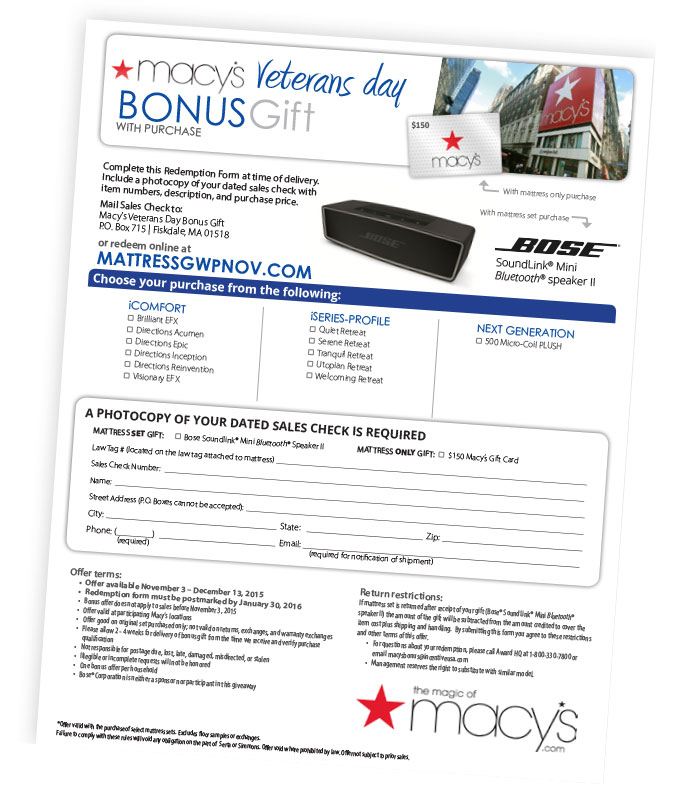 Macys gift with purchase