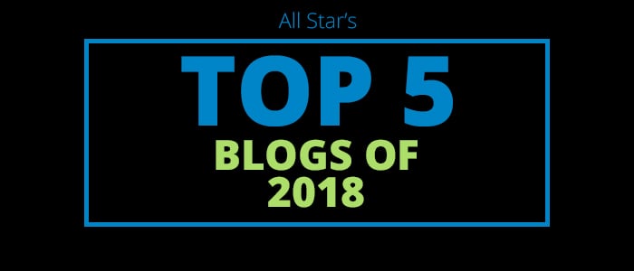 All Star Incentive Marketing Top 5 Blog Posts of 2018